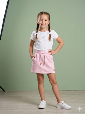 Saia Moletom Infantil Menina