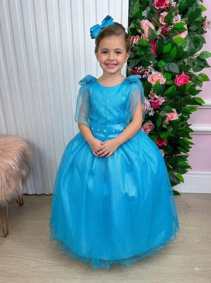Vestido Marie Longo Mel Azul Tiffany